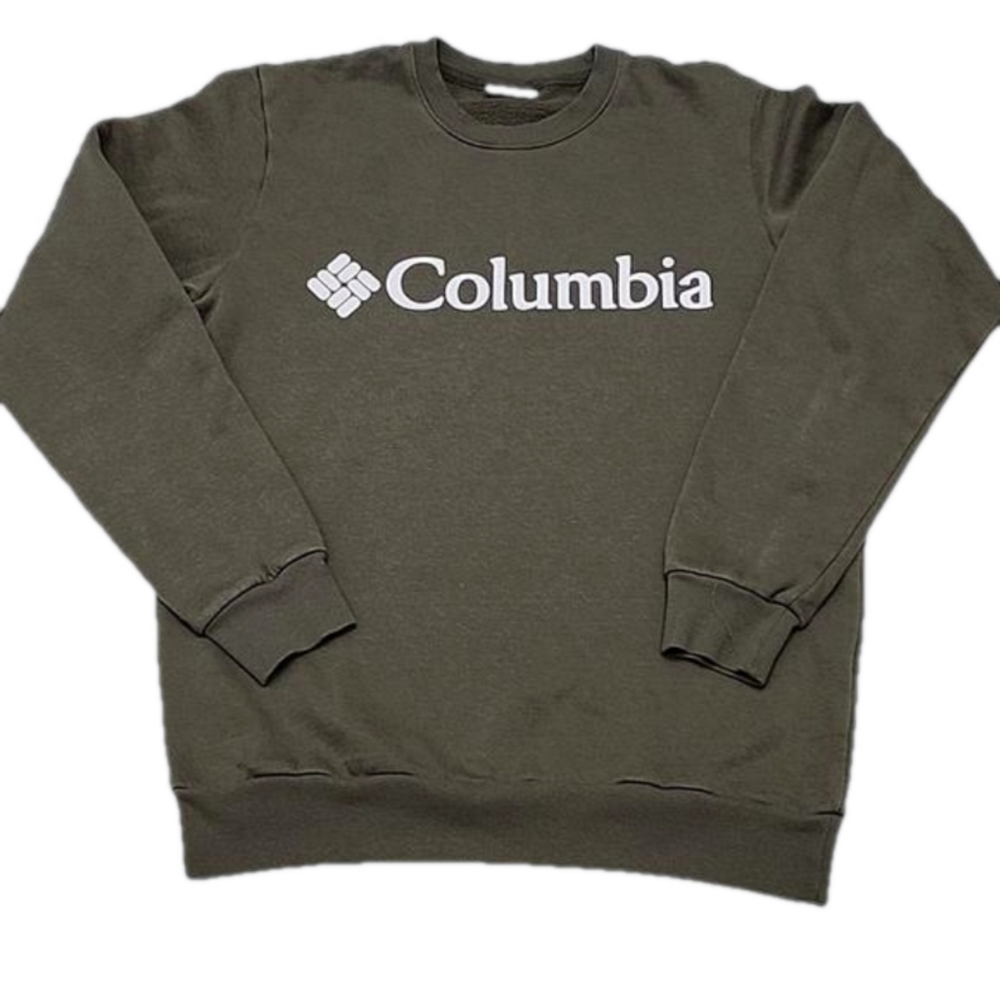 COLUMBIA ARMY GREEN SIZE SMALL SWEATSHIRT